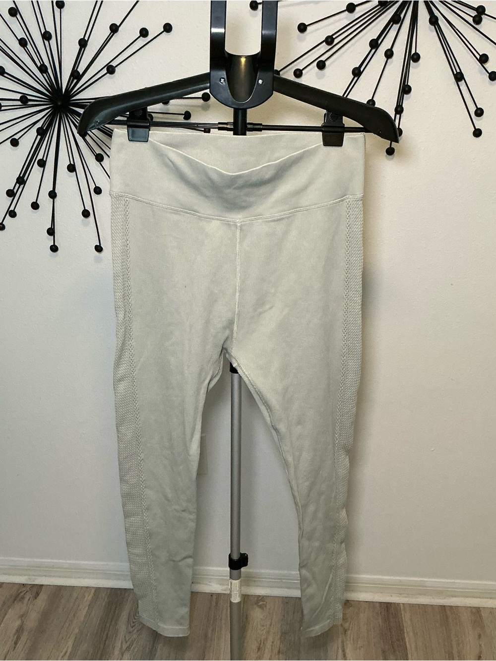 OFFLINE By Aerie Ribbed Leggings XL Light Sage Green High Rise